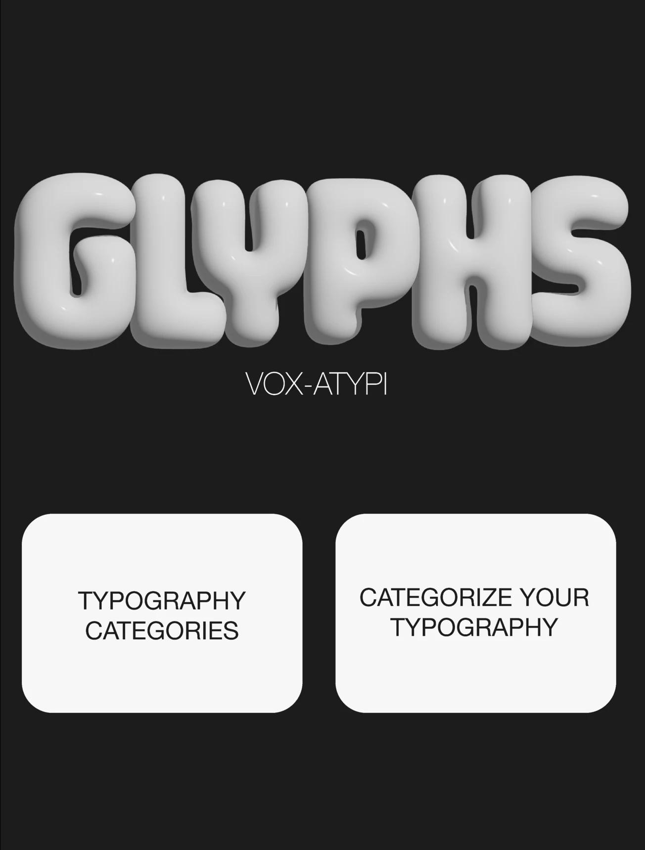 GLYPHS APP